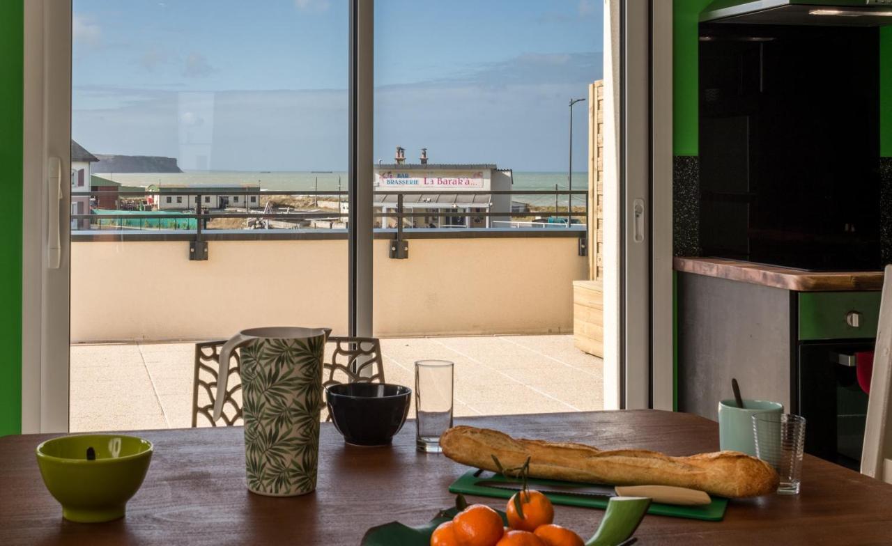 Babord, Appt Avec Terrasse Et Vue Mer Saint-Côme-de-Fresné Dış mekan fotoğraf